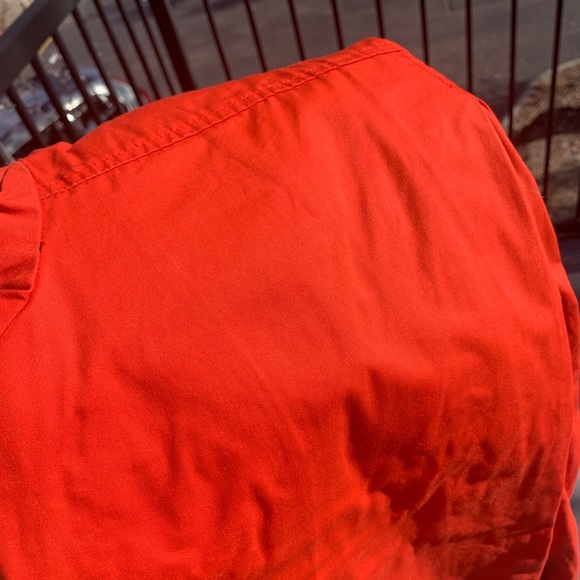 Jack Wills Orange Jacket SZ 8 - Picture 10 of 11